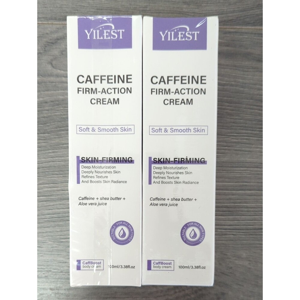 Yilest 2 Pack Bundle Caffeine Firm Action Cream